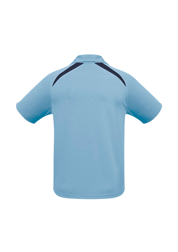Mens Splice Short Sleeve Polo