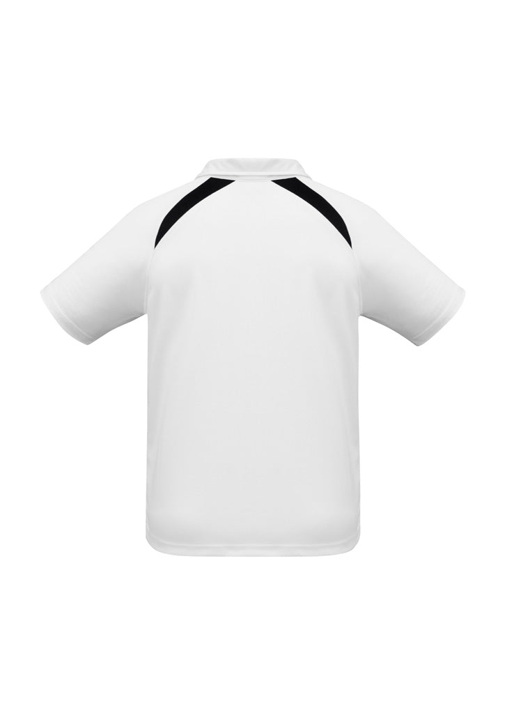 Mens Splice Short Sleeve Polo