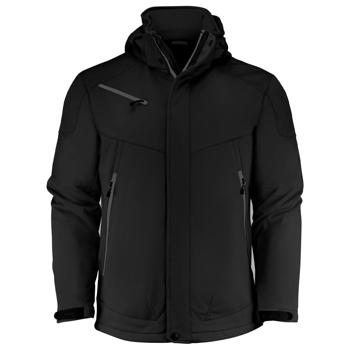 Skeleton Unisex Softshell - Black