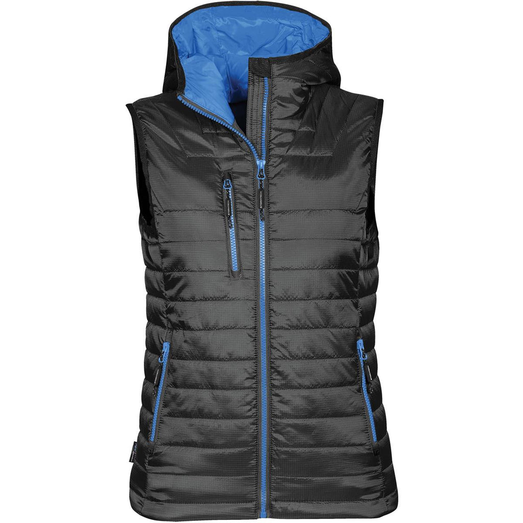 Women's Gravity Thermal Vest - Black / True Red