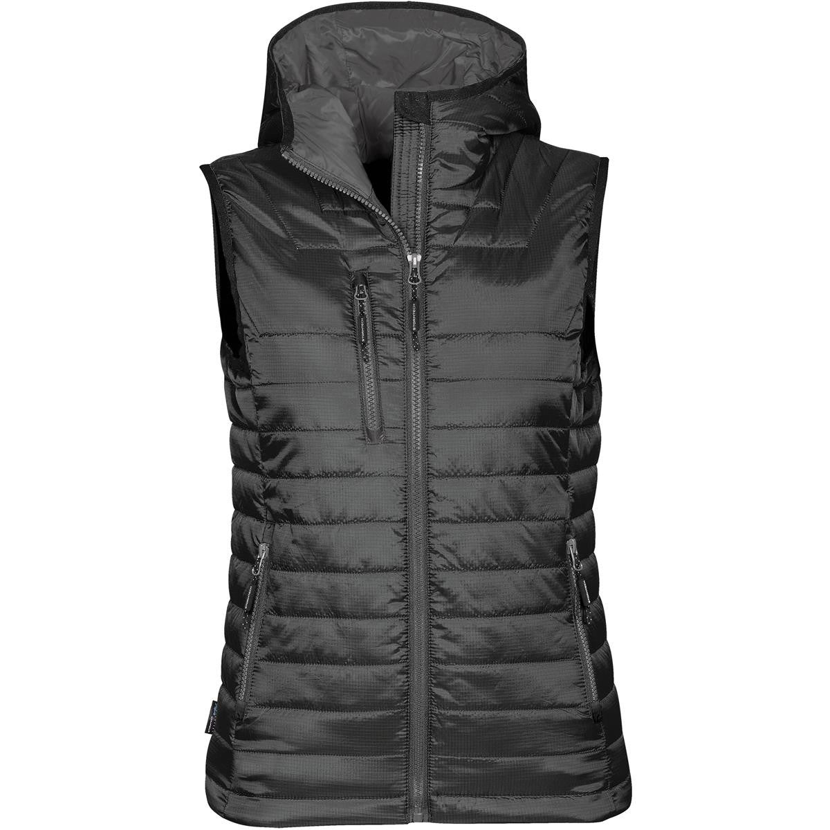 Women's Gravity Thermal Vest - Black / Charcoal