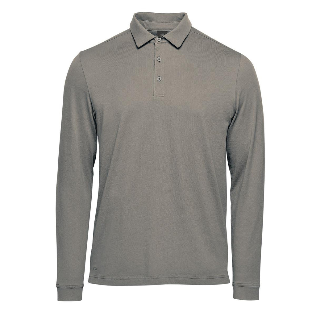 Men's Nevada L/S Micro Pique Polo - Midnight