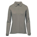 Women's Nevada L/S Micro Pique Polo - Black
