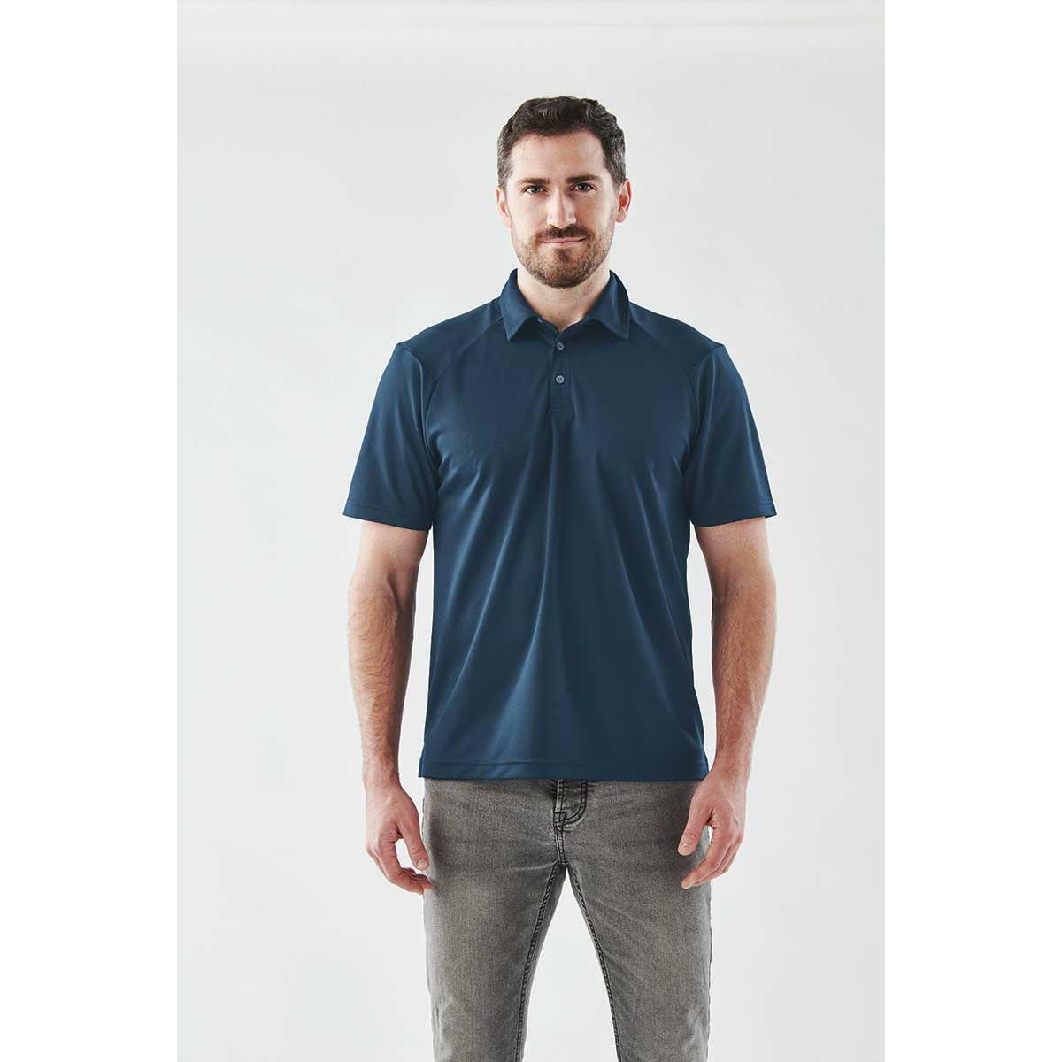Men's Milano Sports Polo - Black