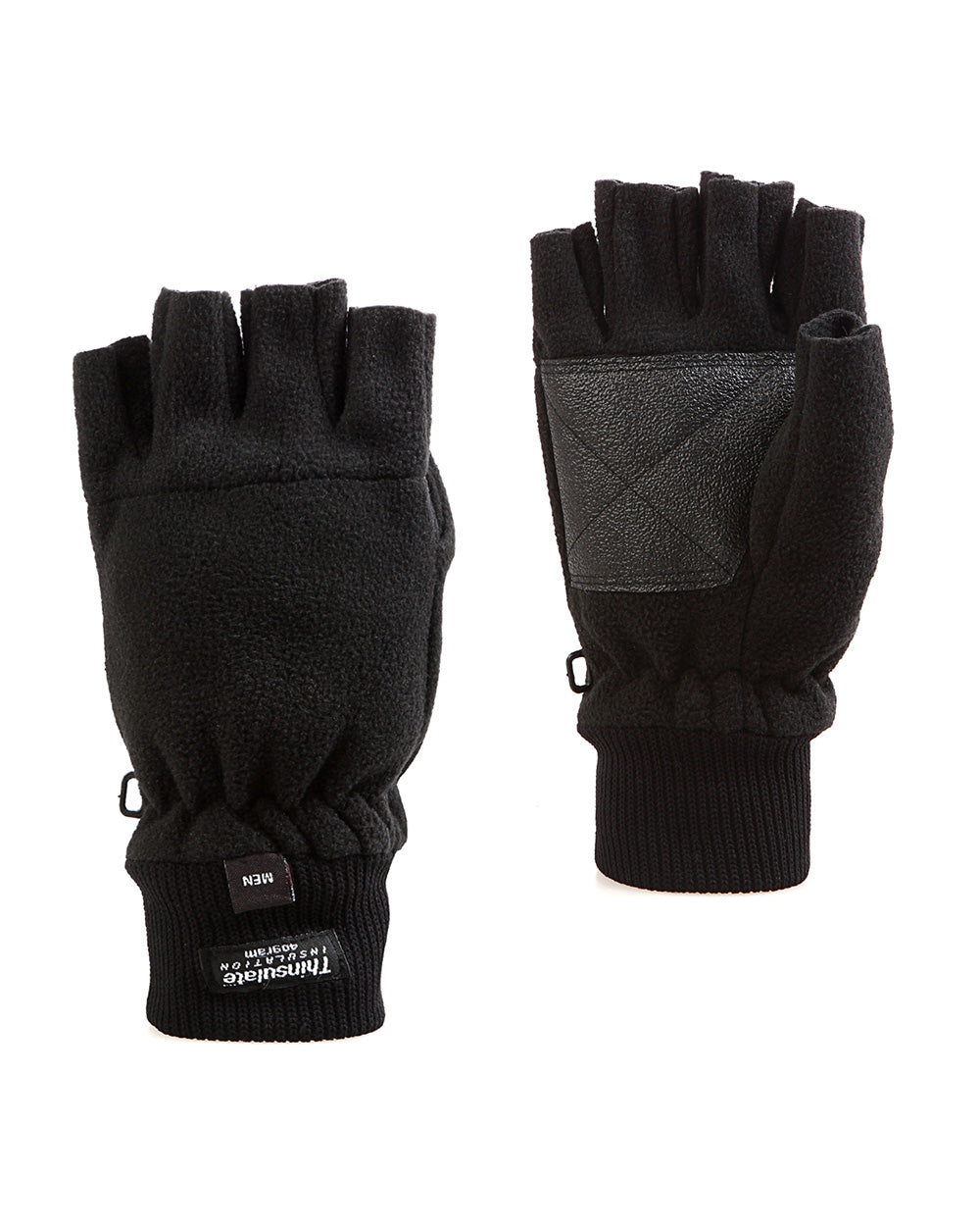 Peak Gloves in Black