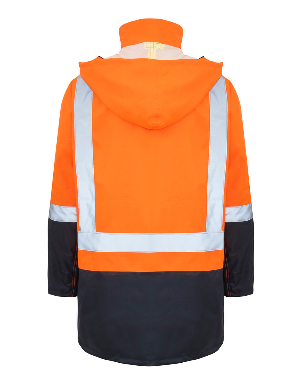 Hi-Vis Assist Jacket in Fluoro Orange & Navy