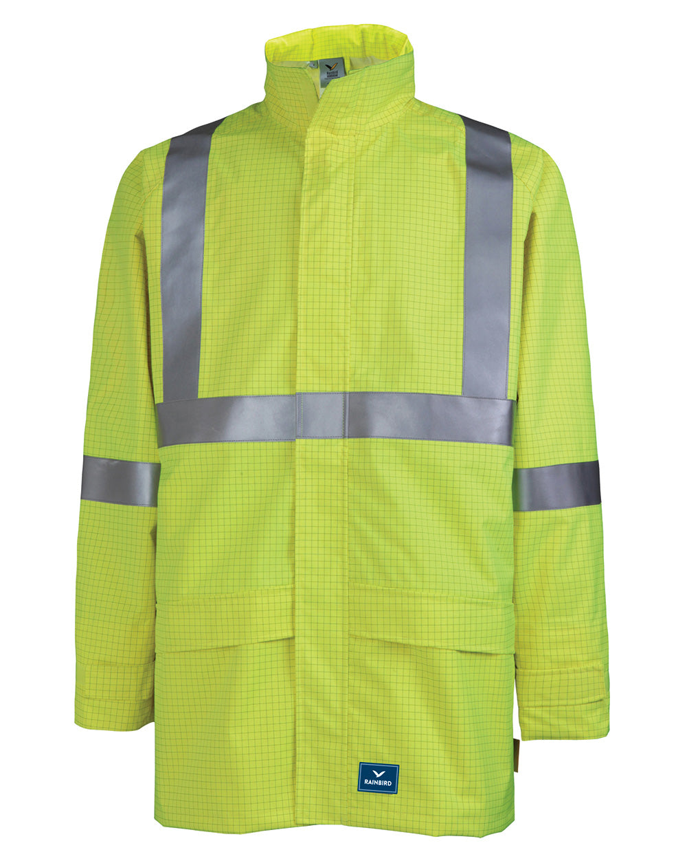 Hi-Vis Barrier Jacket in Fluoro Yellow