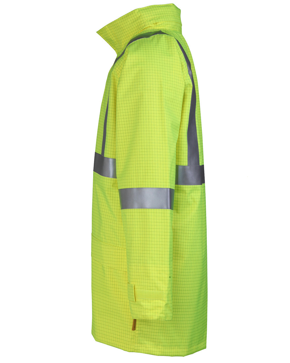 Hi-Vis Barrier Jacket in Fluoro Yellow