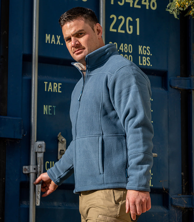 Lumber Jacket in Dusk Blue