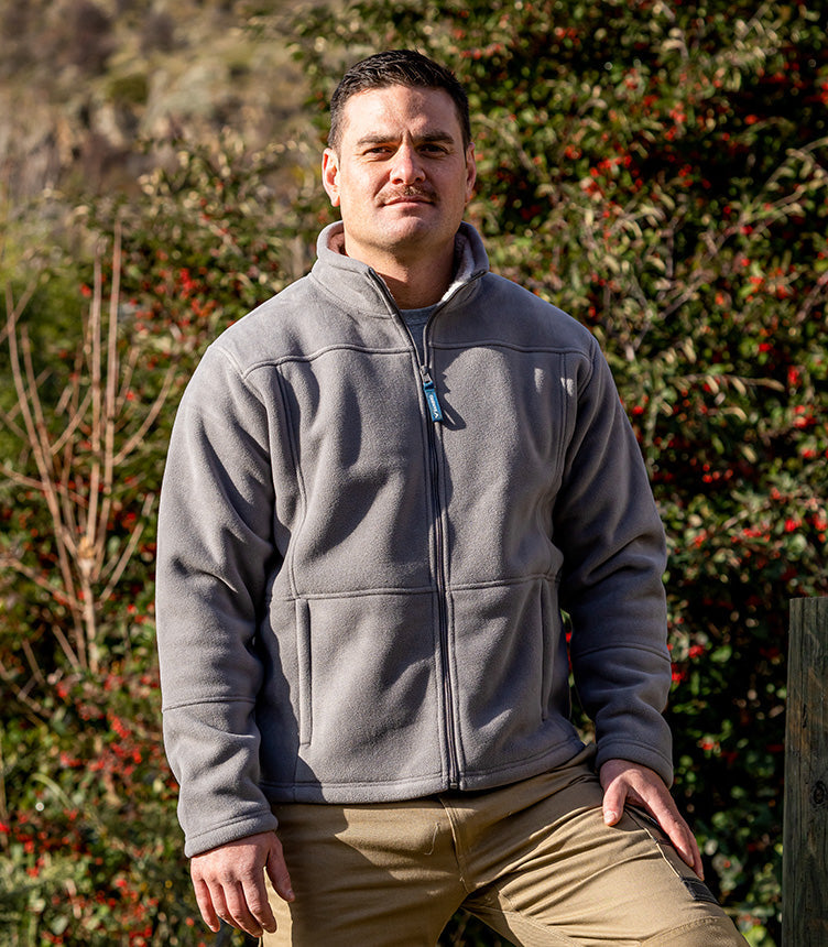 Lumber Jacket in Steel Grey