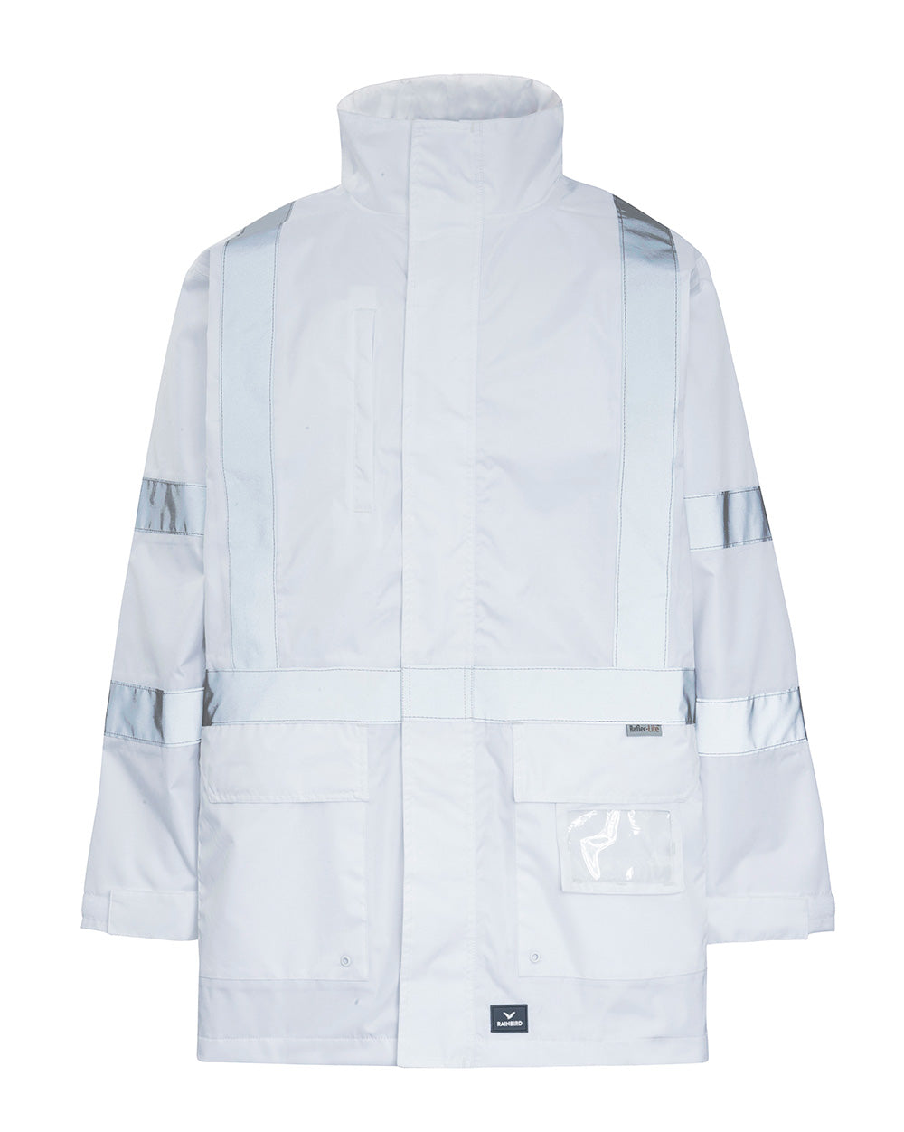 Night Vis X Back Jacket in White