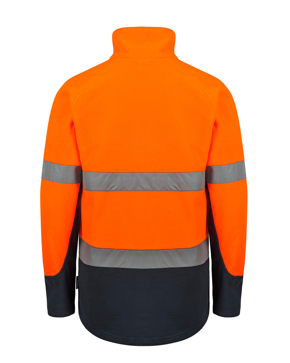 Hi-Vis Rafter Fleece Jacket in Fluoro Orange & Navy