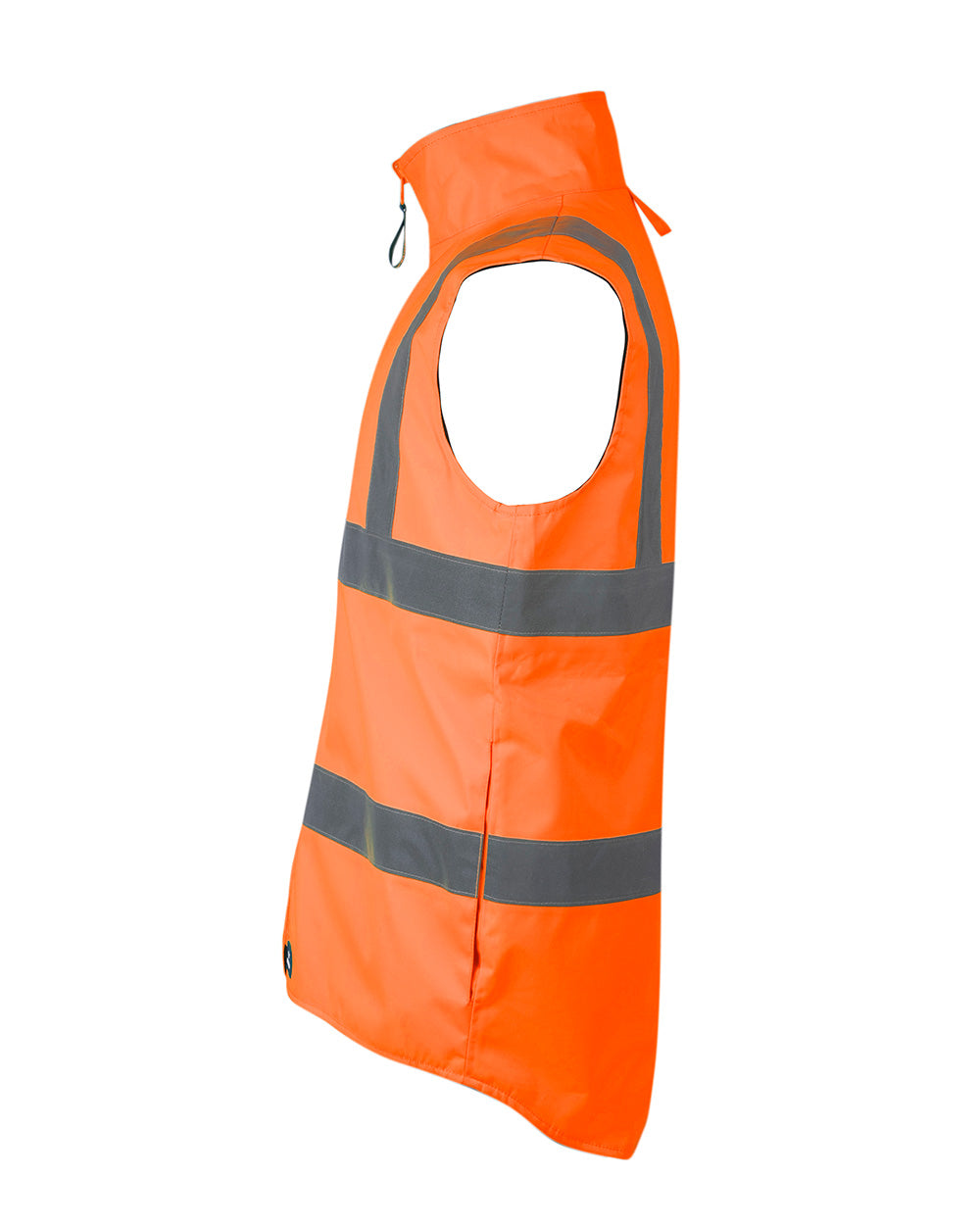 Hi-Vis Reversible Utility Vest in Fluoro Orange