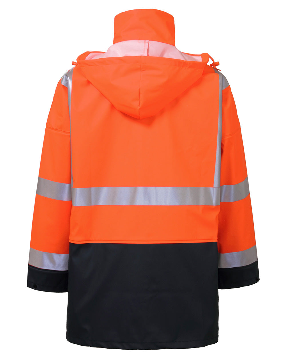 Hi-Vis Shelter Jacket in Fluoro Orange & Navy