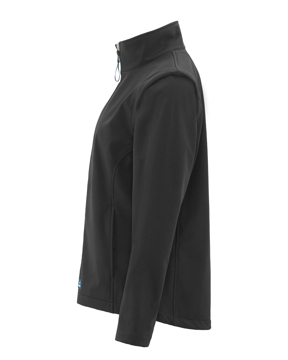 Solid Carroll Jacket in Black