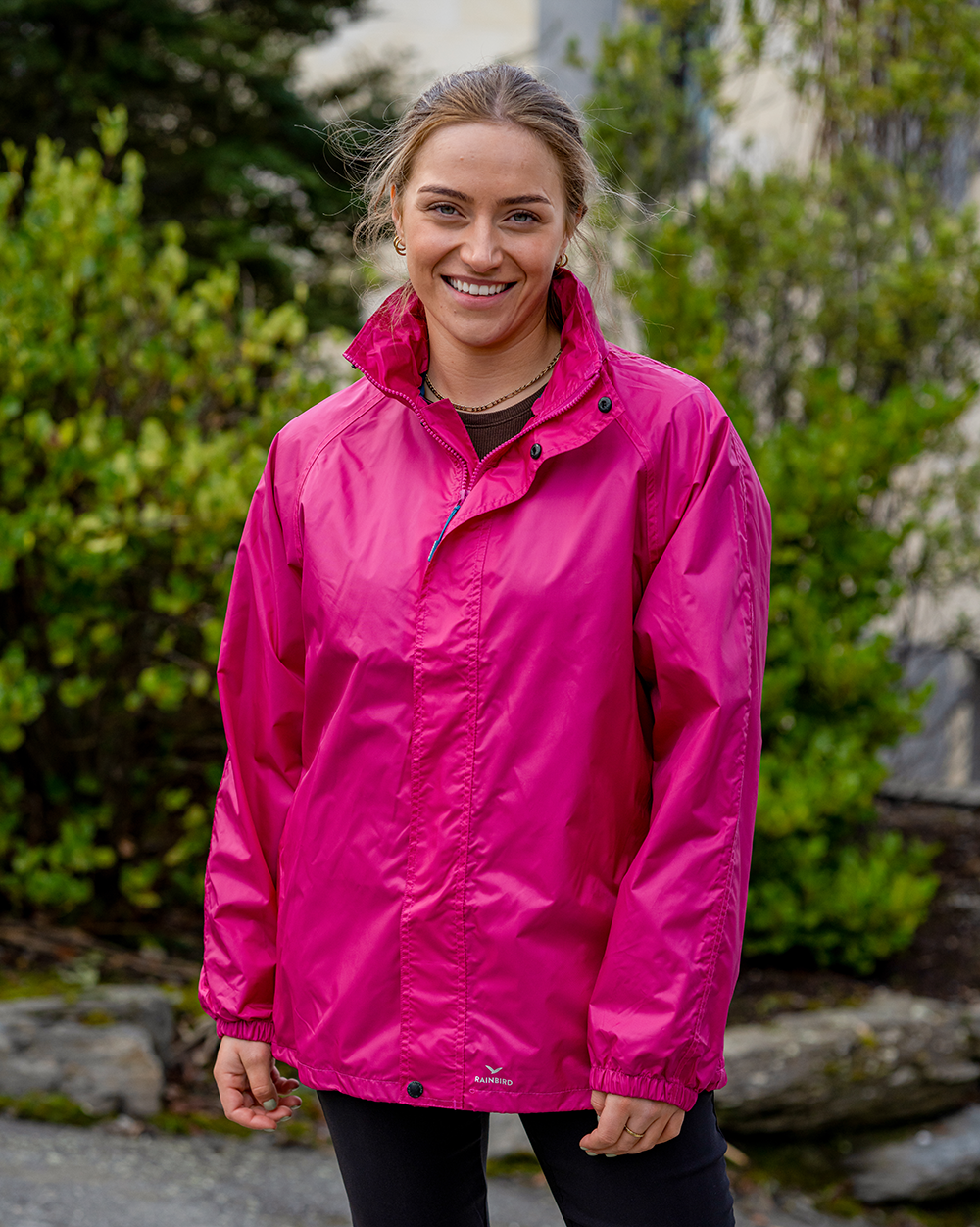 STOWaway Jacket in Raspberry