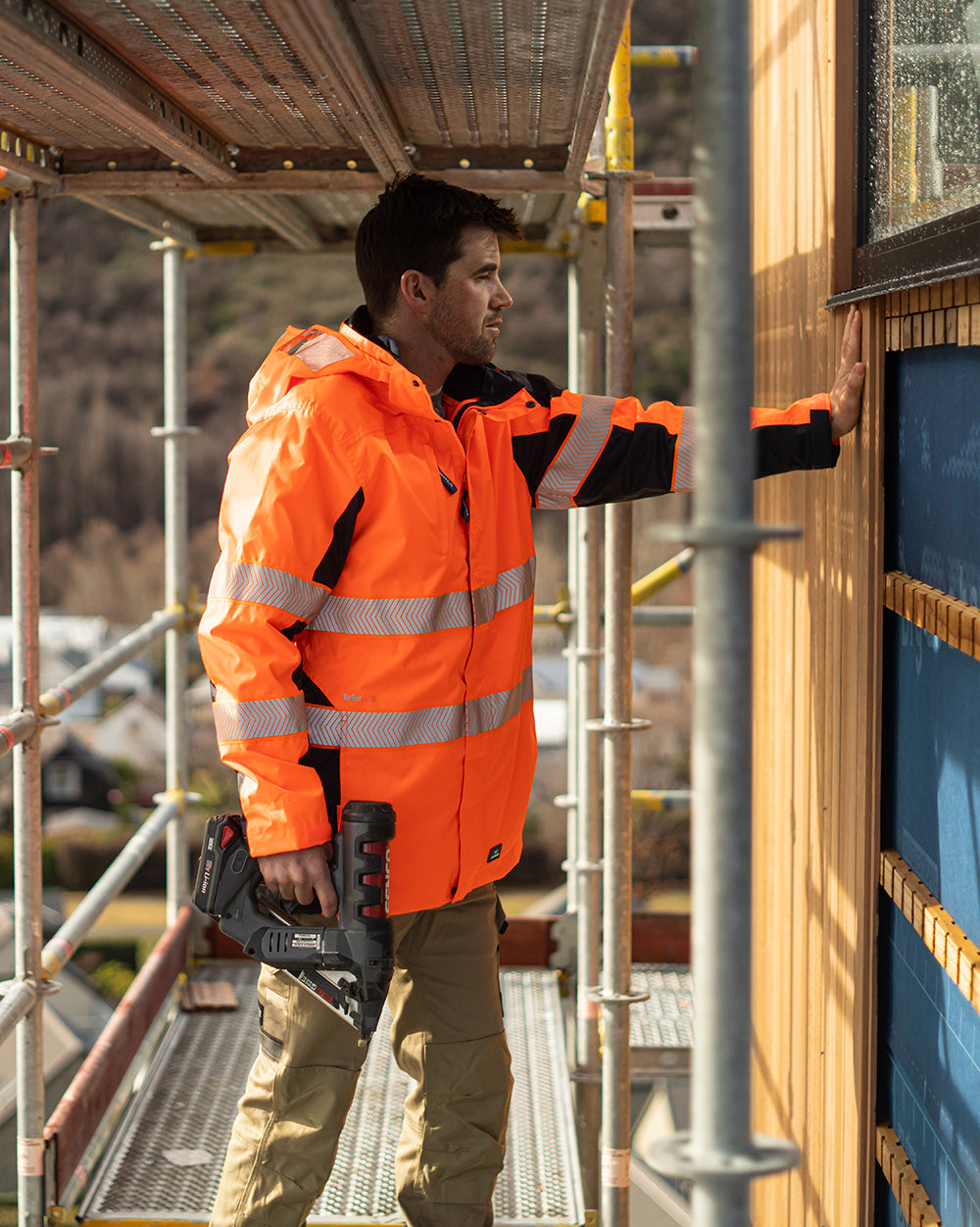Hi-Vis Whitten 3-in-1 Kit in Fluoro Orange & Navy