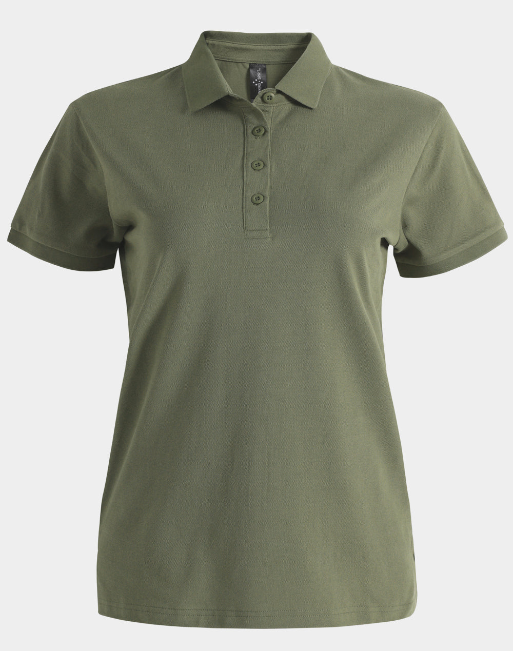 PS72  Ladies Ultrafine Cotton Pique Short Sleeve Polo
