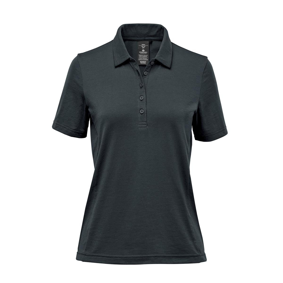 Women's Settebello Polo - Black