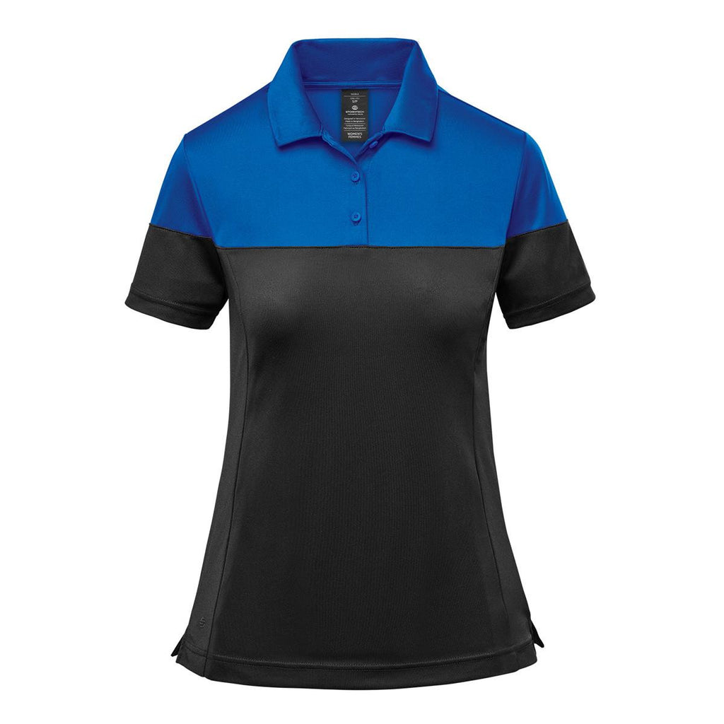Women's Monterey Two-Tone Polo - Granite / Black