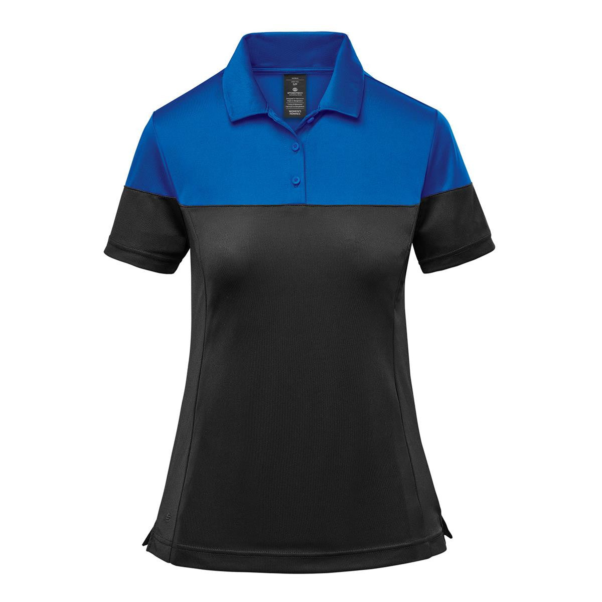 Women's Monterey Two-Tone Polo - Granite / Black