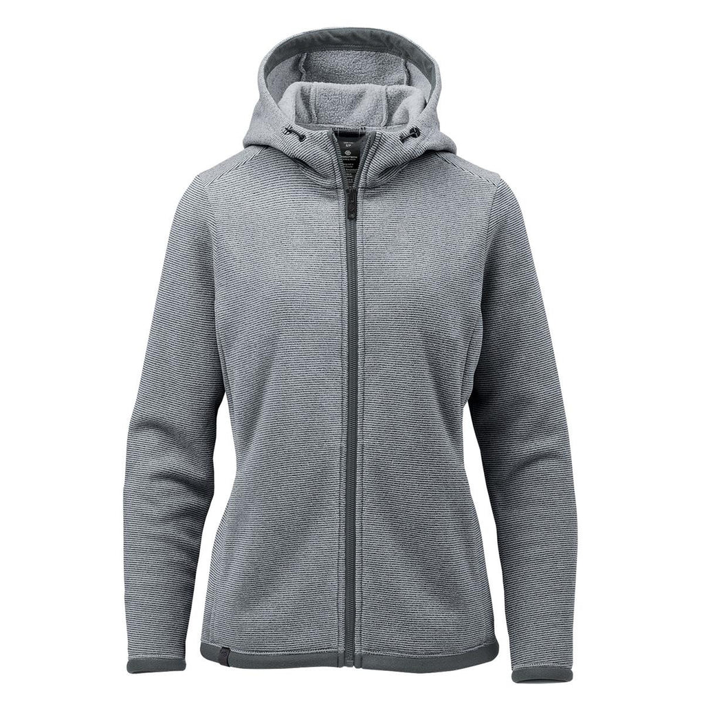 Women's Medusa Fleece Hoody - Charcoal Stripe