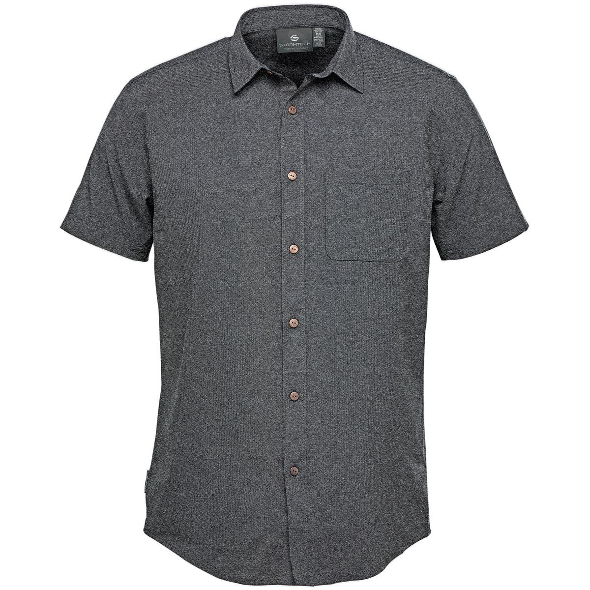 Men's Azores Quick Dry Shirt - Dark Denim Heather