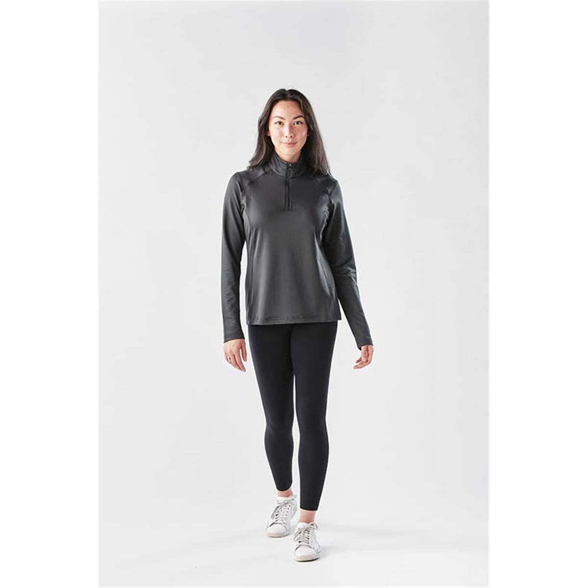 Women's Augusta 1/4 Zip Long Sleeve - Graphite