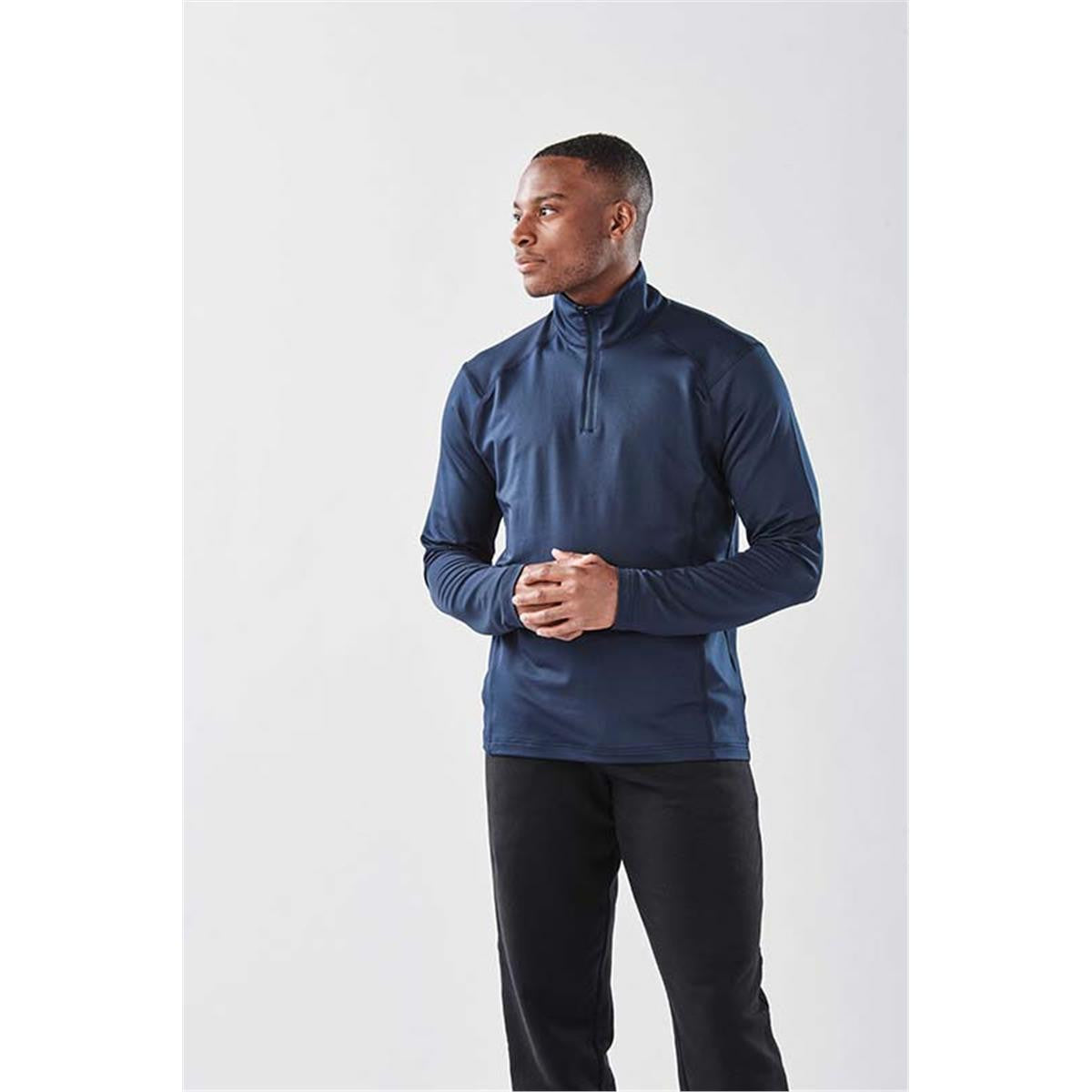 Men's Augusta 1/4 Zip Long Sleeve - Graphite