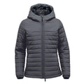 Women's Nautilus Quilted Hoody - Black