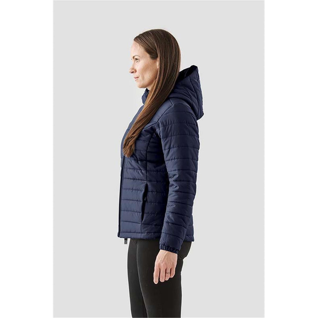 Women's Nautilus Quilted Hoody - Ice Blue