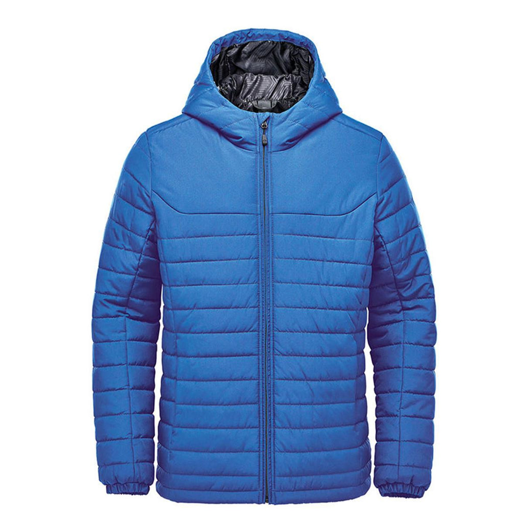 Men's Nautilus Quilted Hoody - Azure Blue