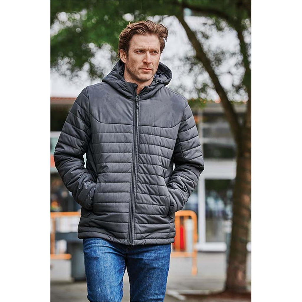 Men's Nautilus Quilted Hoody - Black