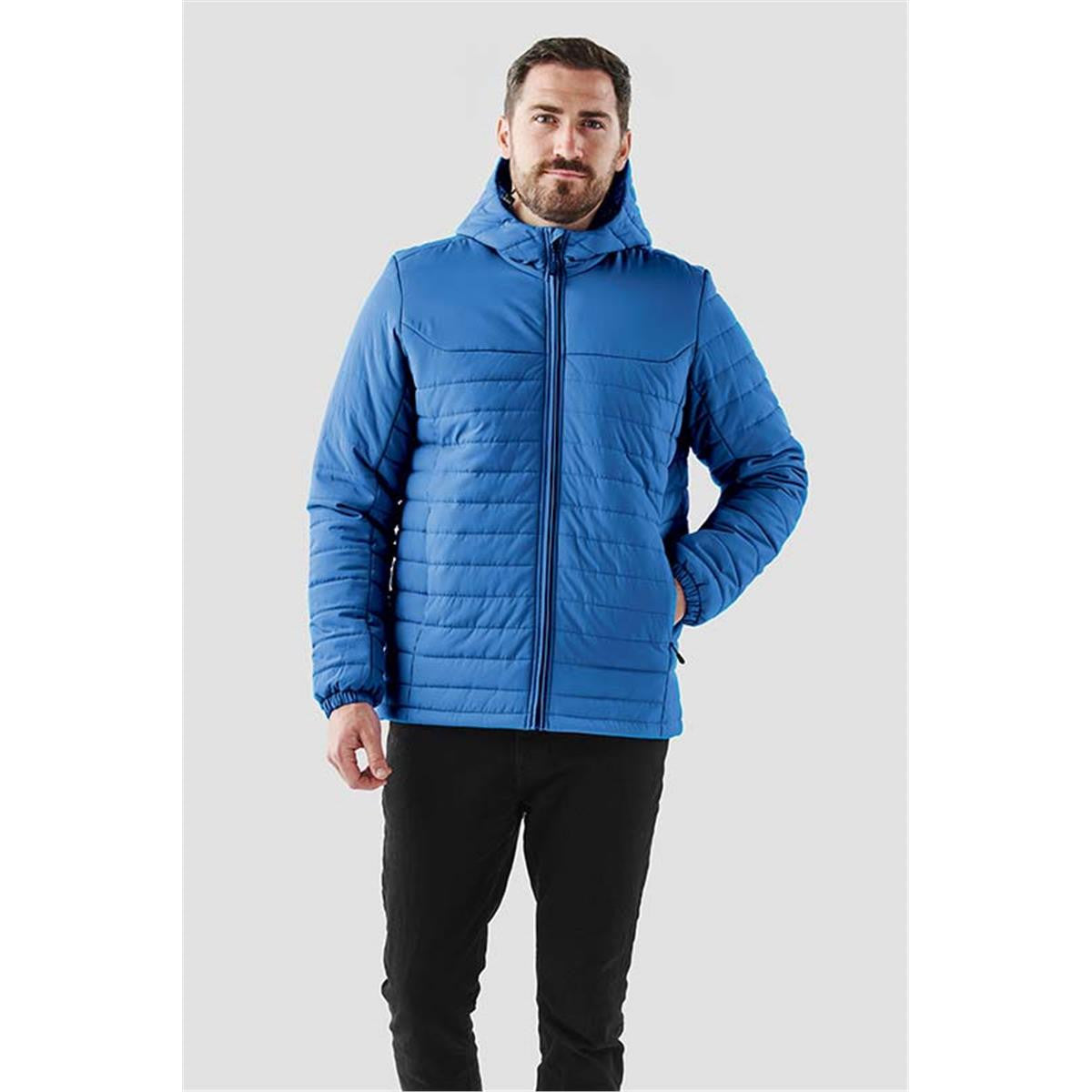 Men's Nautilus Quilted Hoody - Dolphin