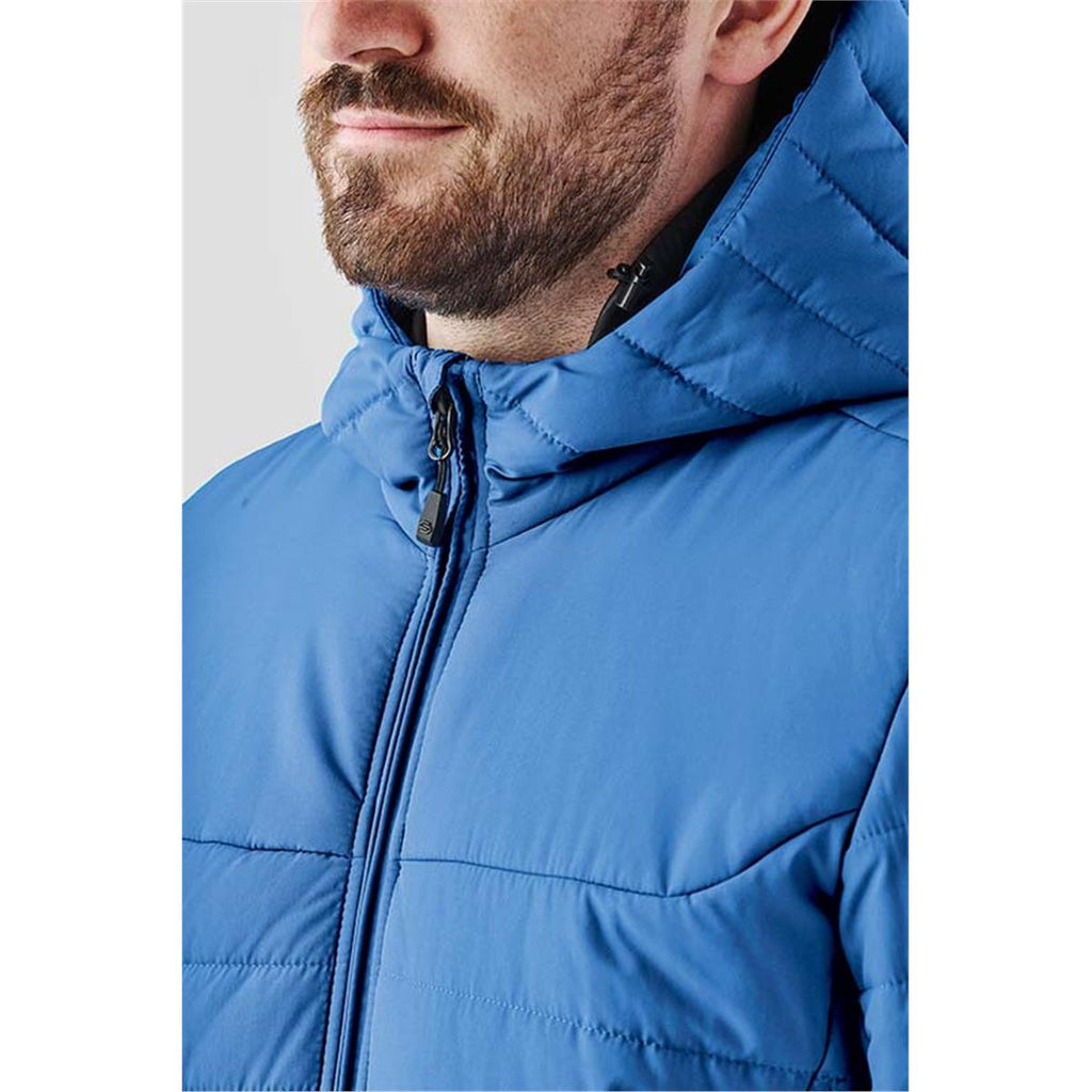 Men's Nautilus Quilted Hoody - Rust