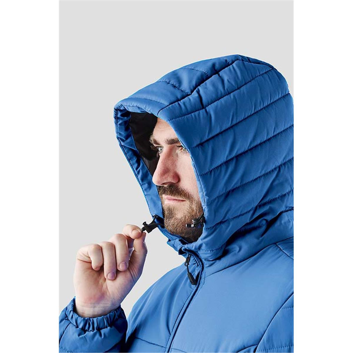 Men's Nautilus Quilted Hoody - Sage Green