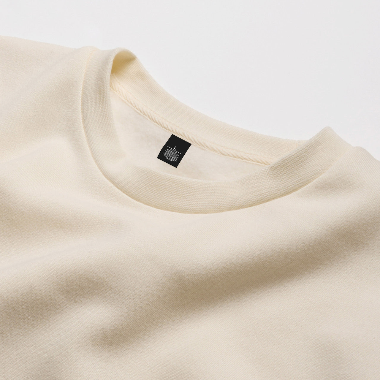 Sweatshirt Remove AS Colour Label, Keep Care Label - Default