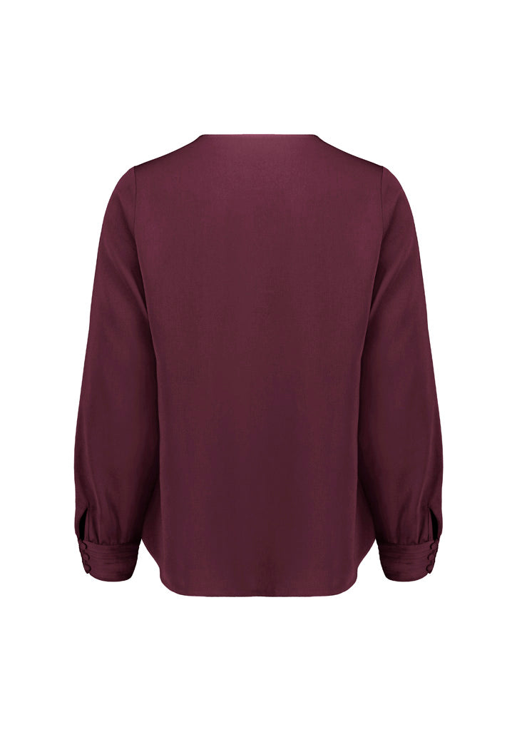 Womens Evelyn Long Sleeve Blouse