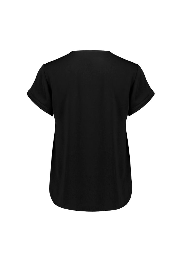 Womens Evelyn Short Sleeve Blouse