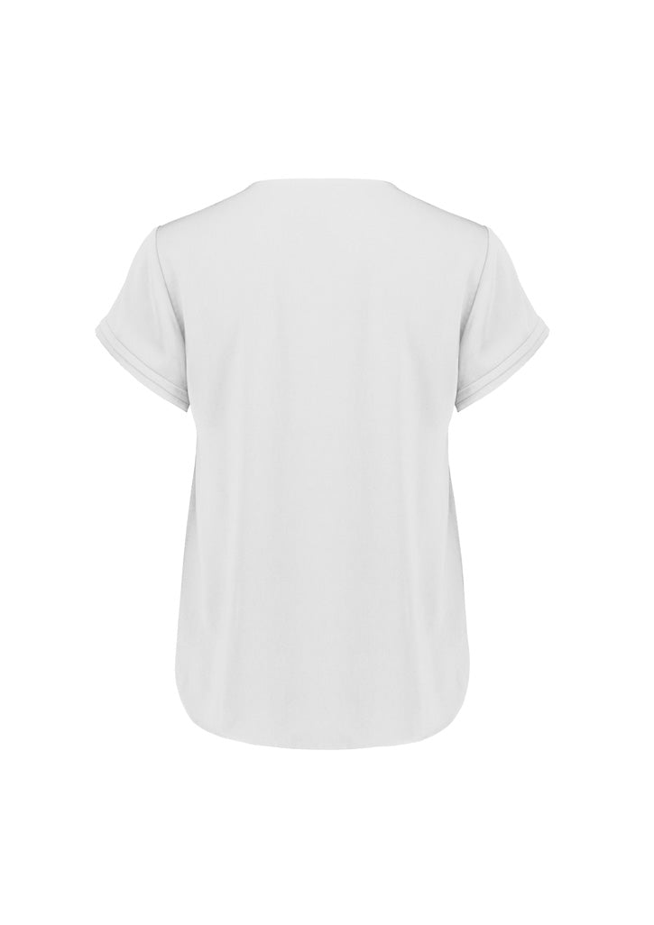 Womens Evelyn Short Sleeve Blouse