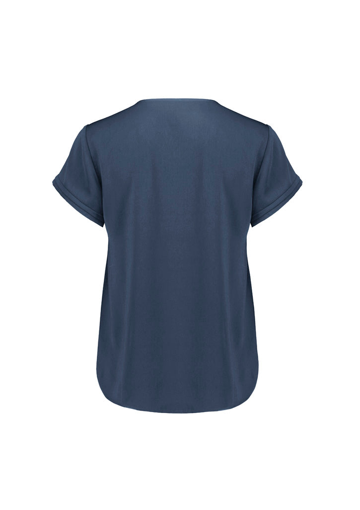 Womens Evelyn Short Sleeve Blouse