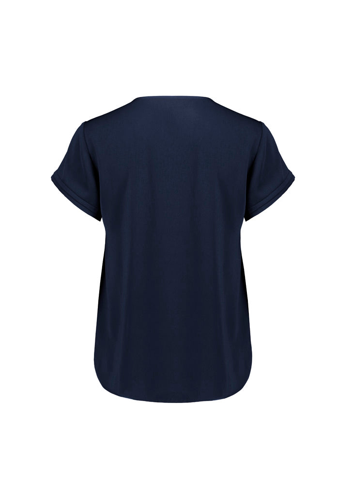 Womens Evelyn Short Sleeve Blouse