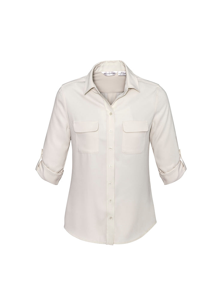Womens Madison Long Sleeve Shirt