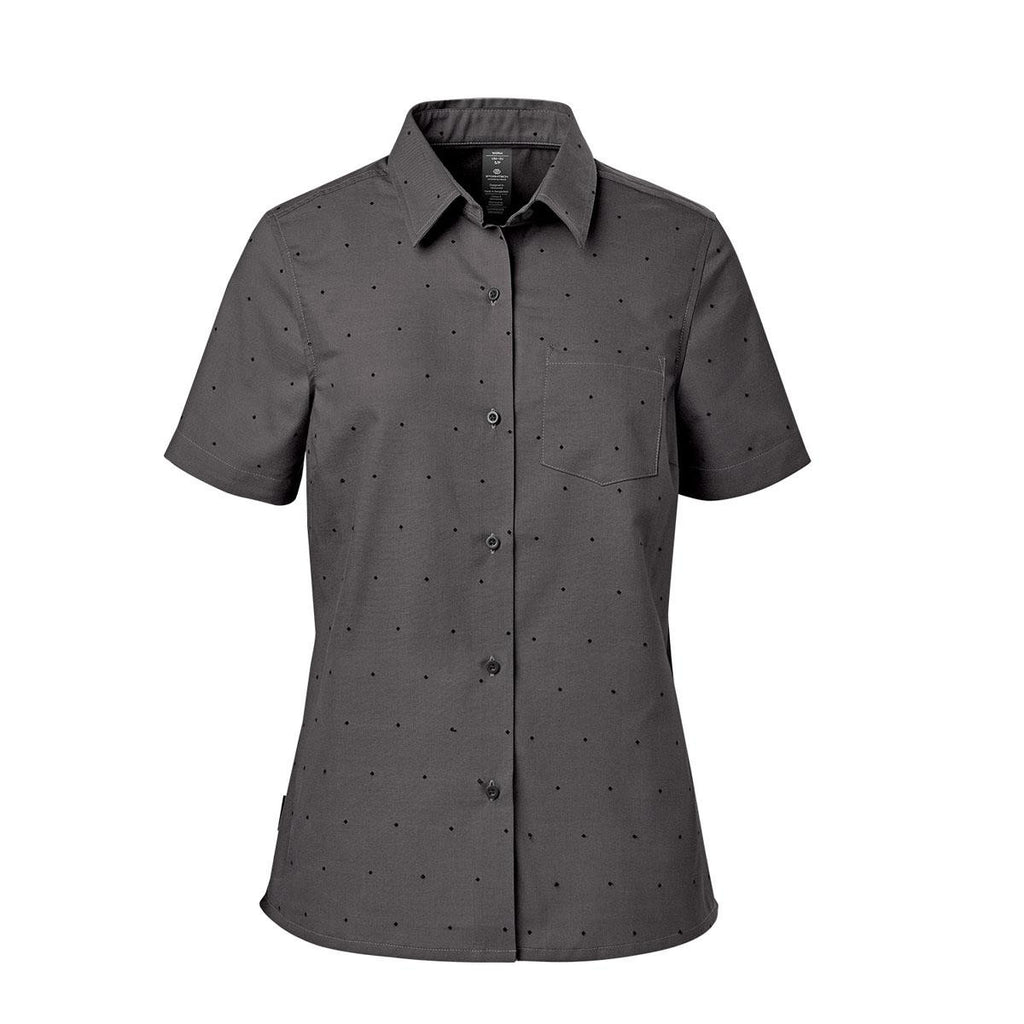 Women's Molokai S/S Shirt - Carbon / Black