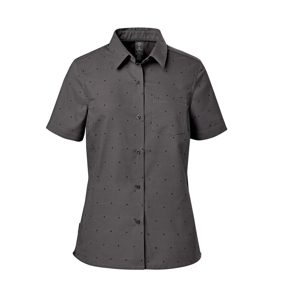 Women's Molokai S/S Shirt - Carbon / Black