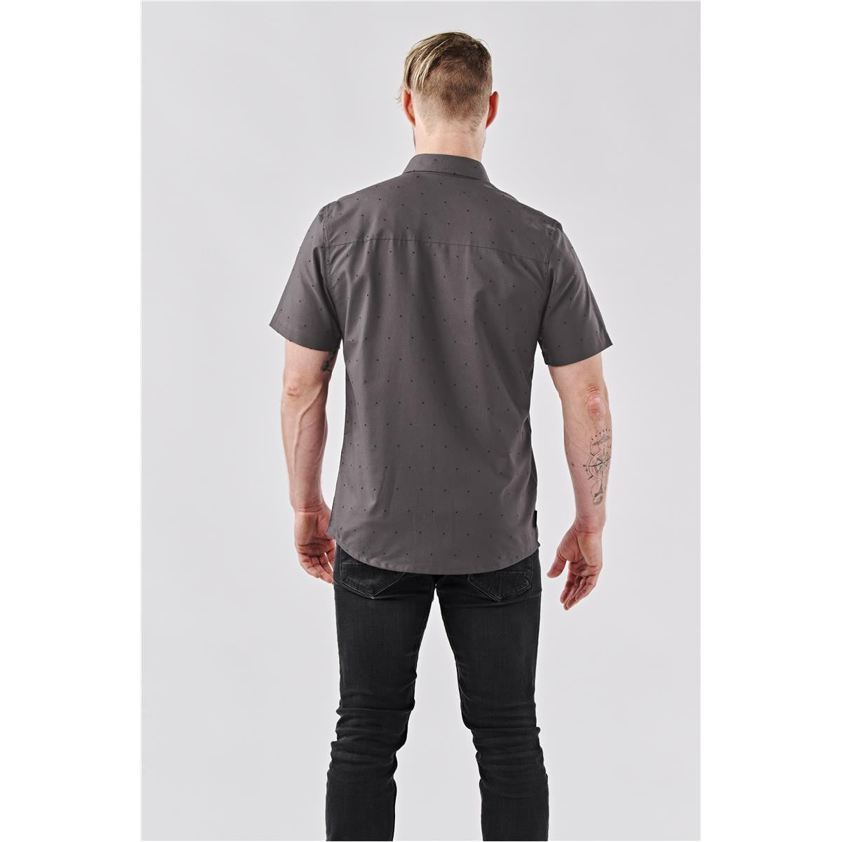 Men's Molokai S/S Shirt - Mineral / Black