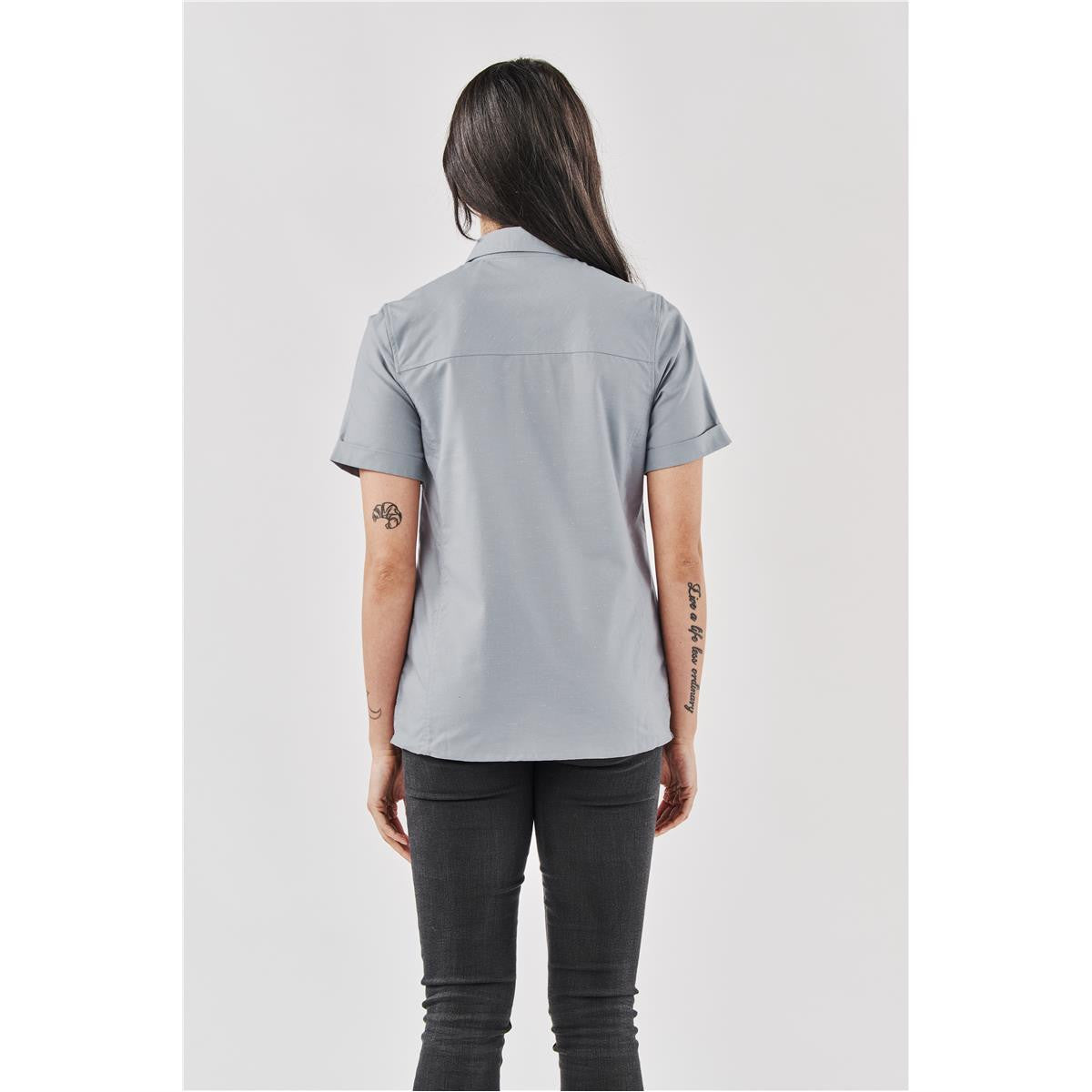 Women's Skeena S/S Shirt - Earth / White