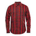 Men's Muirfield Performance Long Sleeve Shirt - Carbon Plaid