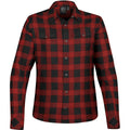Women's Logan Snap Front Shirt - Black / Dolphin