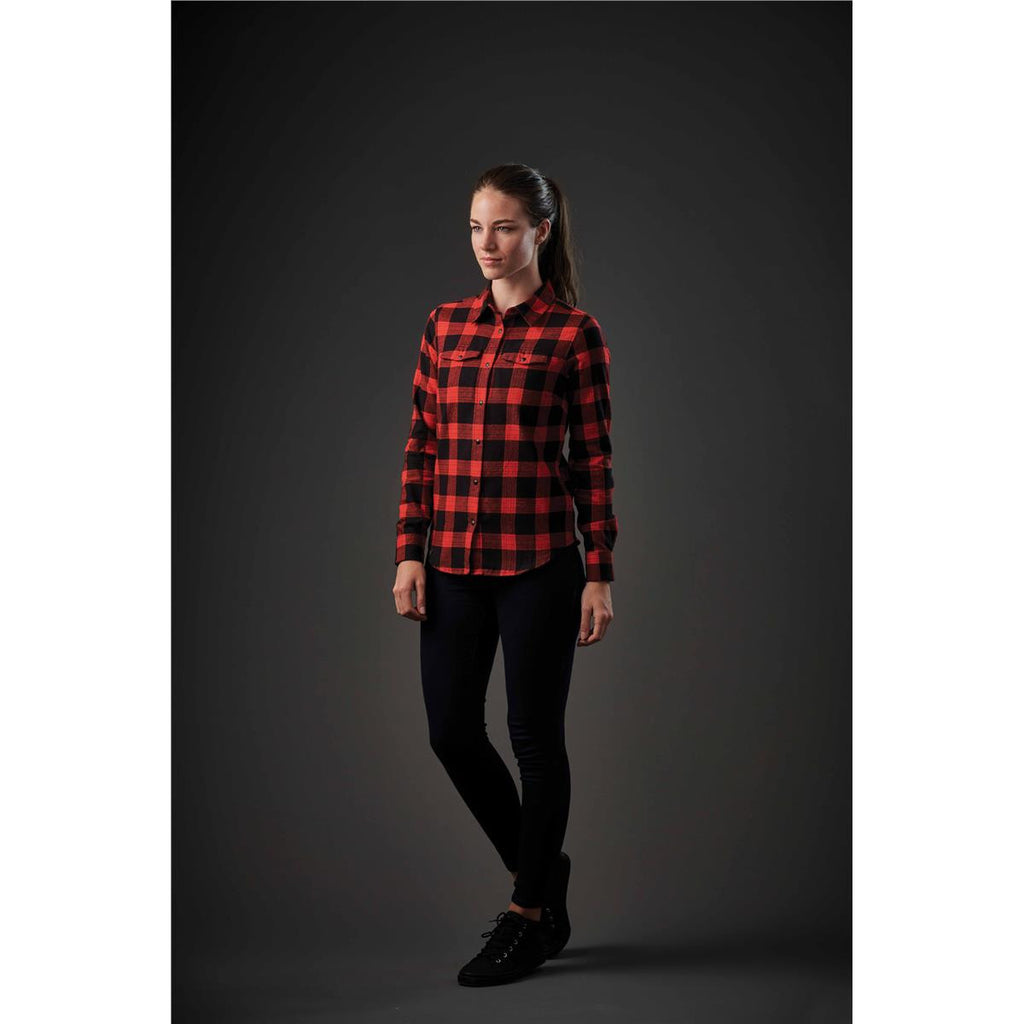 Women's Logan Snap Front Shirt - Titanium Plaid